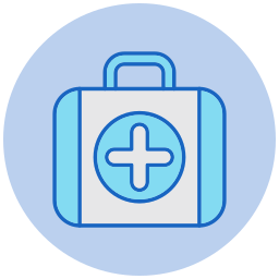 First aid kit icon