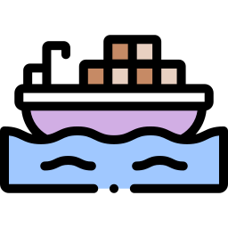 Cargo ship icon