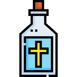 Holy water icon