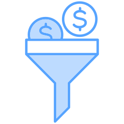 Sales funnel icon