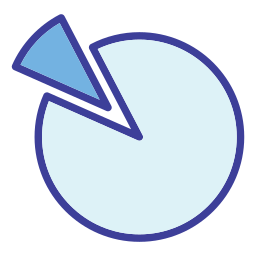 Circular diagram icon