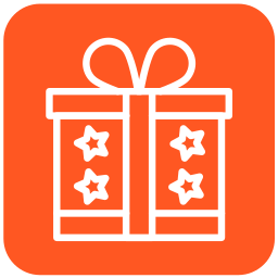 Gift box icon