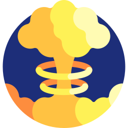 nukleare explosion icon