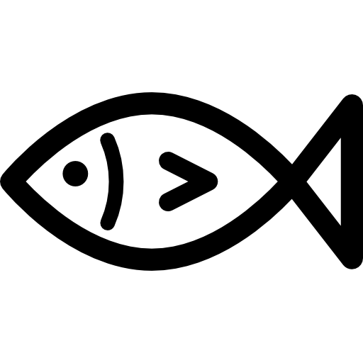 Fish Basic Rounded Lineal icon