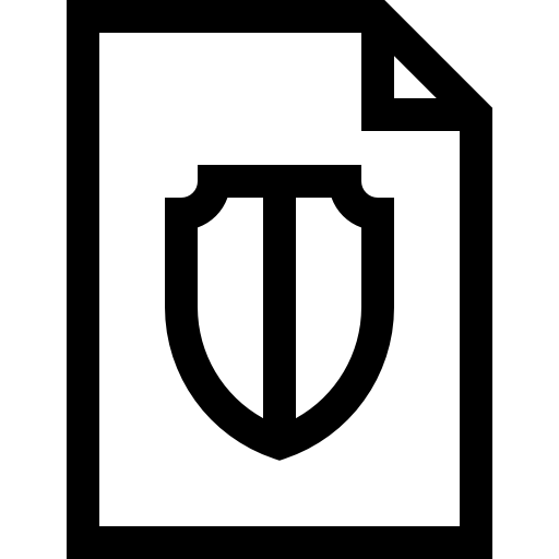 file Basic Straight Lineal icona