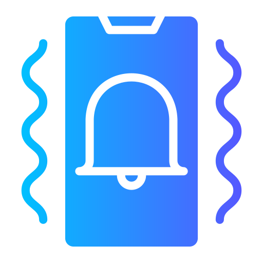 Alarm bell Generic gradient fill icon