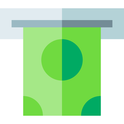 geld Basic Straight Flat icon