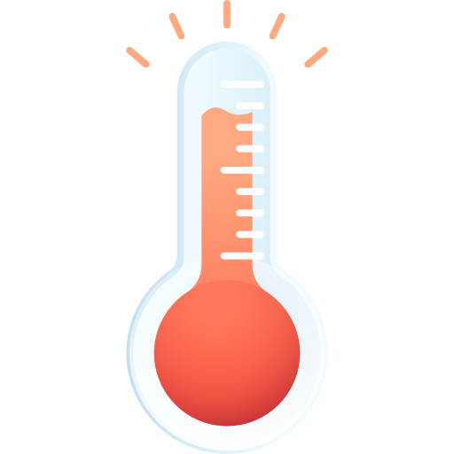 termometro 3D Color icona