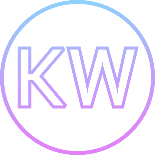 kw Generic gradient outline icon