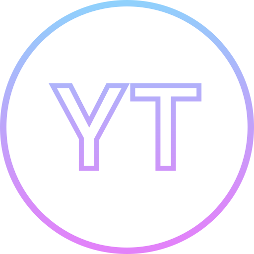 yt Generic gradient outline иконка