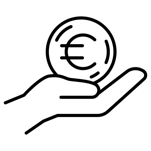 euro-geld Generic black outline icon