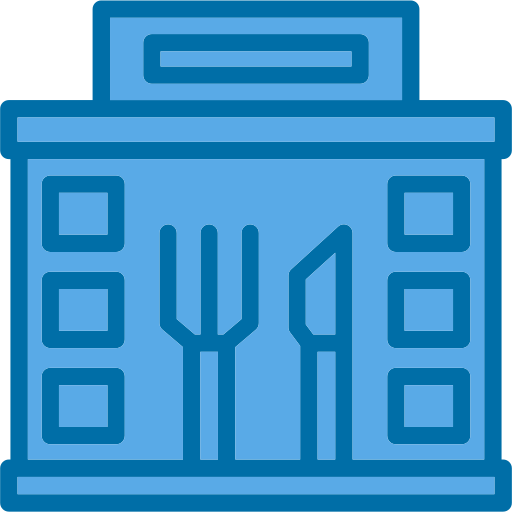 restaurant Generic color lineal-color icon