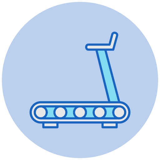 laufband Generic color lineal-color icon