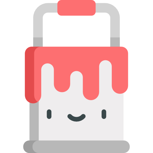 farbeimer Kawaii Flat icon