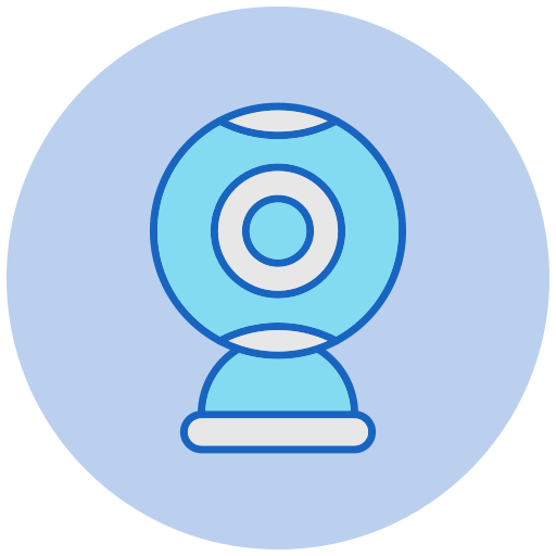 Webcam Generic color lineal-color icon