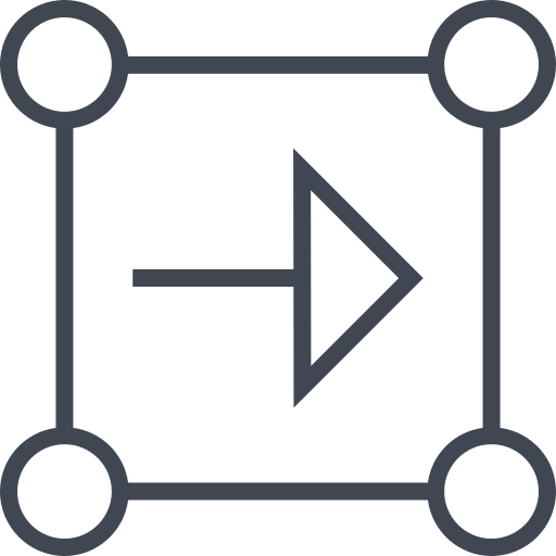 strzałka Generic outline ikona