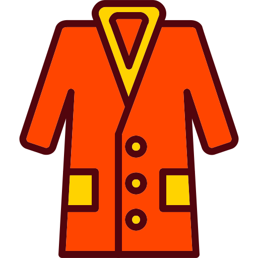 Coat Generic color lineal-color icon