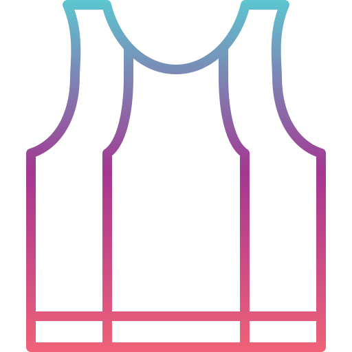 Undershirt Generic gradient outline icon