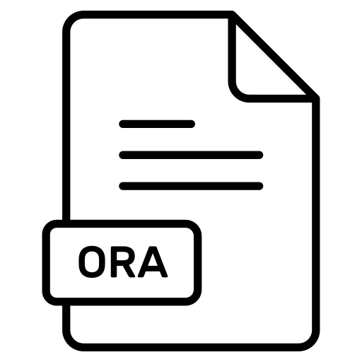 Ора Generic black outline иконка