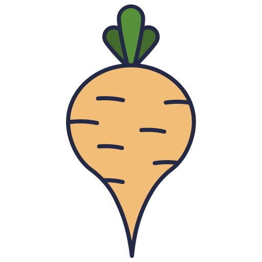 Radish Generic color outline icon