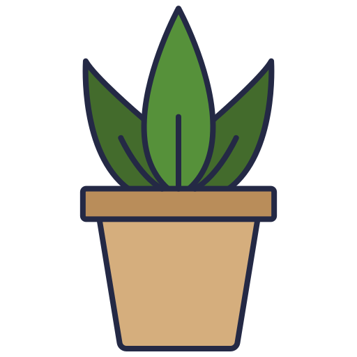 Plant Pot Generic color outline icon