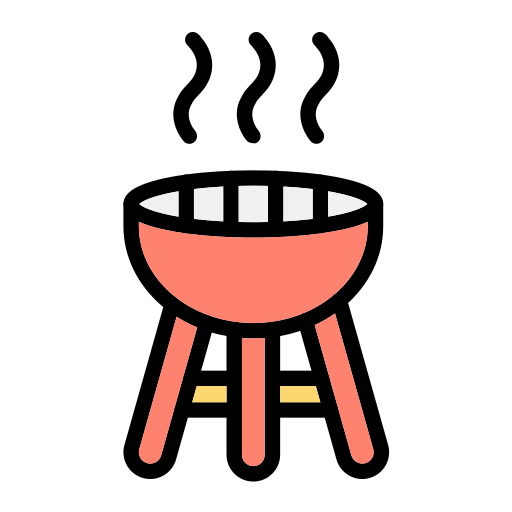 grill Generic color lineal-color icon