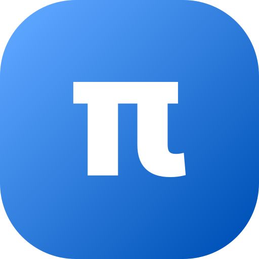 pi Generic gradient fill icon