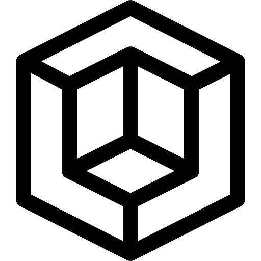 3d Basic Rounded Lineal icona