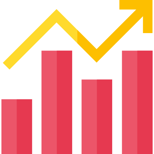 statistiken Basic Straight Flat icon