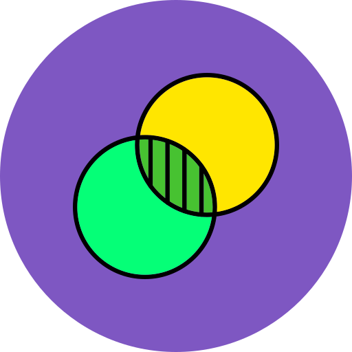 Intersect Generic color lineal-color icon