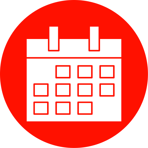 kalender Generic color fill icon