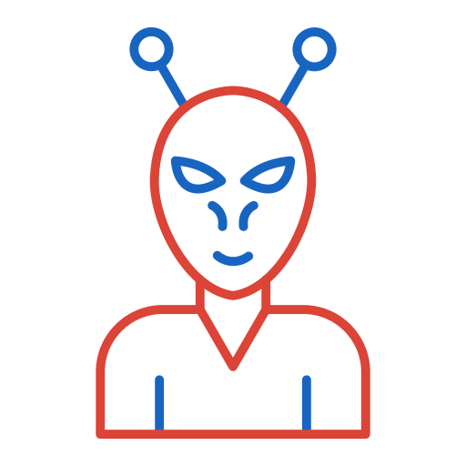 Alien Generic color outline icon