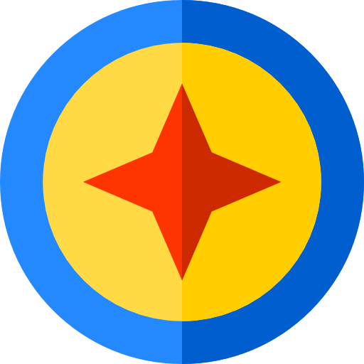 風配図 Basic Straight Flat icon