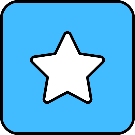 Star Generic color lineal-color icon