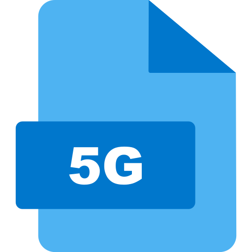 5g Generic color fill icon