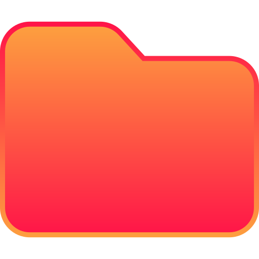 Folder Generic gradient lineal-color icon