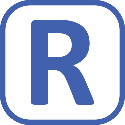 buchstabe r Generic color fill icon