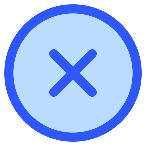 아니요 Generic color lineal-color icon