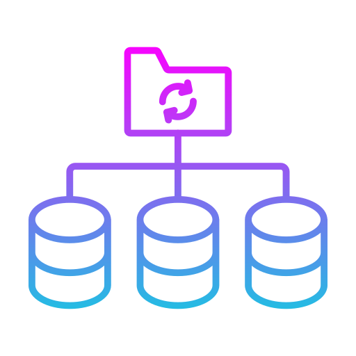 Backup Generic gradient outline icon