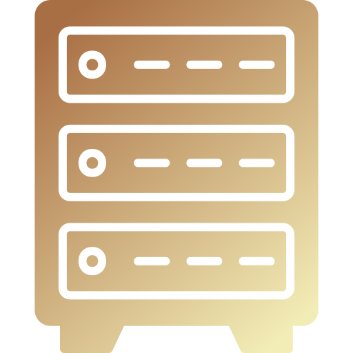 Servers Generic gradient fill icon