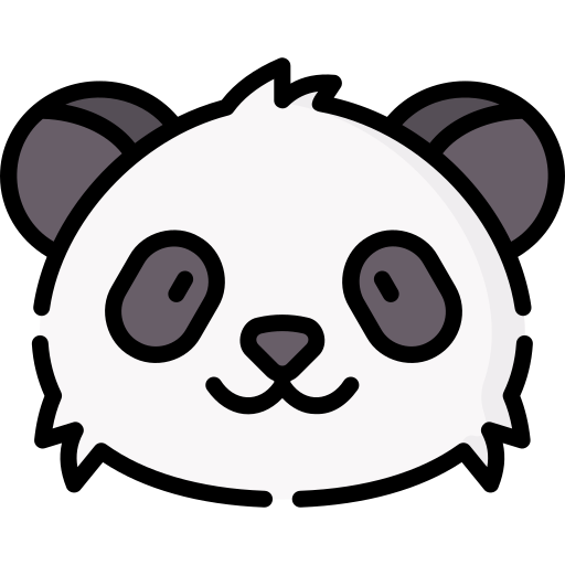 Panda Special Lineal color icon