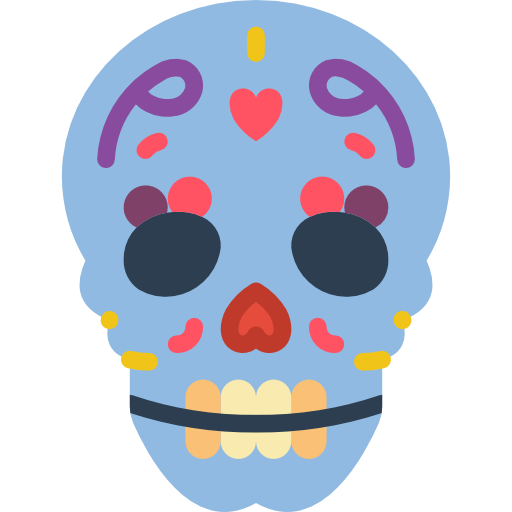 Skull Basic Miscellany Flat icon