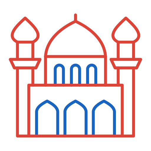 moschee Generic color lineal-color icon