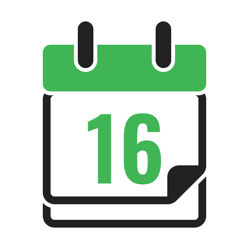 kalender Generic color fill icon