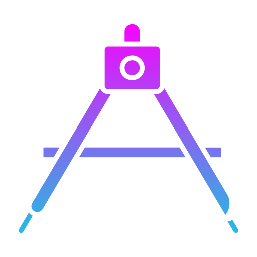 kompas Generic gradient fill ikona