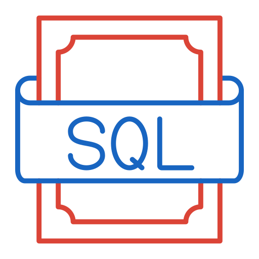 sql Generic color outline иконка