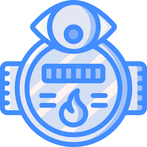 meter Basic Miscellany Blue icon