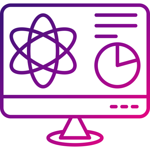 Computer science Generic gradient outline icon