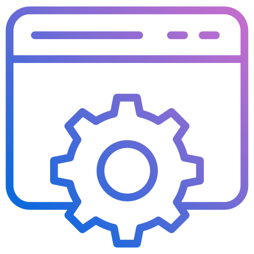 Сео Generic gradient outline иконка