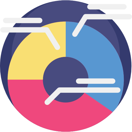 Chart Detailed Flat Circular Flat icon